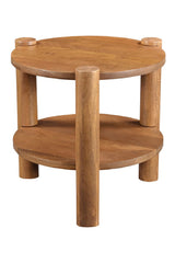 Vintage Mango Wood Accent Table | Novi Living Olsen | Oroa.com