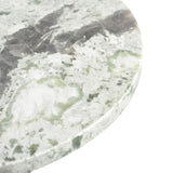 Modern European furniture - Round Gray Marble Accent Table - www.oroa.com