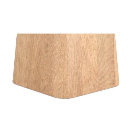 Modern European furniture - Round Gray Marble Accent Table - www.oroa.com