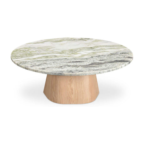 Modern or European furniture - Round Marble Coffee Table - www.oroa.com