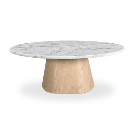 Modern or European furniture - Round Marble Coffee Table - www.oroa.com