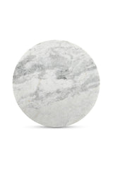 Modern European furniture - Round White Marble Coffee Table - www.oroa.com