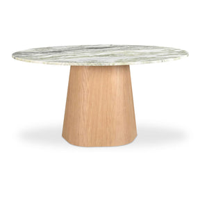 Modern European furniture - Round Onyx Marble Dining Table - www.oroa.com