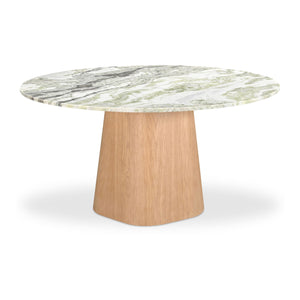 Modern European furniture - Round Onyx Marble Dining Table - www.oroa.com