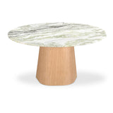 Modern European furniture - Round Onyx Marble Dining Table - www.oroa.com