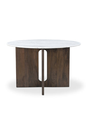Cross-Base Round Dining Table | Novi Living Stanley