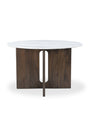 Modern European furniture - Cross-Base Round Dining Table - www.oroa.com