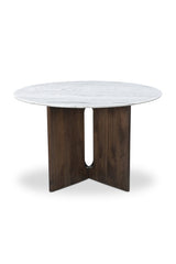 Modern European furniture - Cross-Base Round Dining Table - www.oroa.com