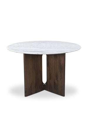 Cross-Base Round Dining Table | Novi Living Stanley