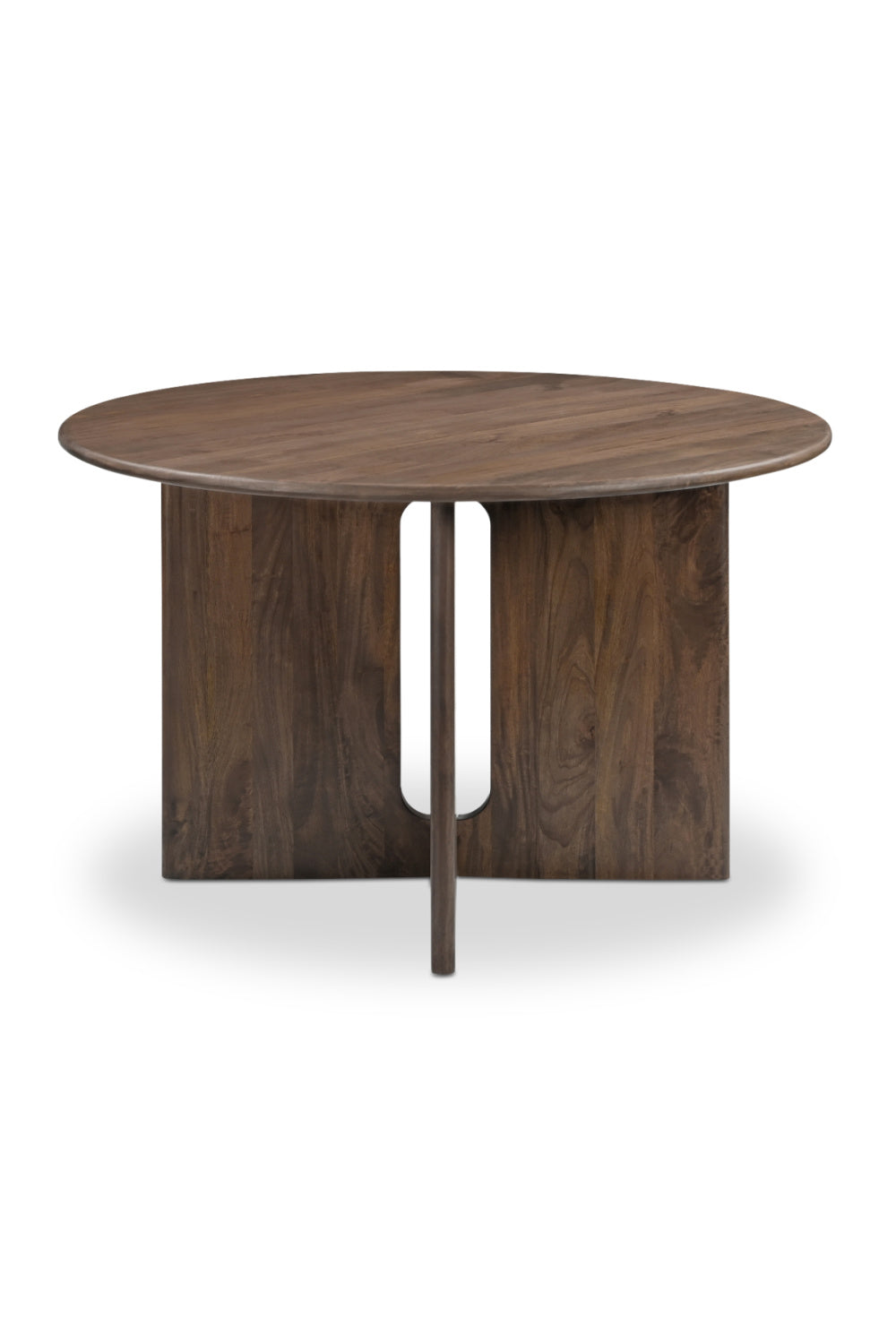 Cross-Base Round Dining Table | Novi Living Stanley