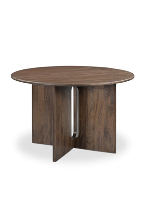 Cross-Base Round Dining Table | Novi Living Stanley