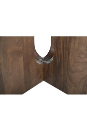 Cross-Base Round Dining Table | Novi Living Stanley