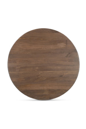 Cross-Base Round Dining Table | Novi Living Stanley