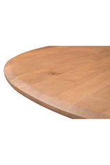 Modern European furniture - Vintage Brown Wooden Dining Table - www.oroa.com