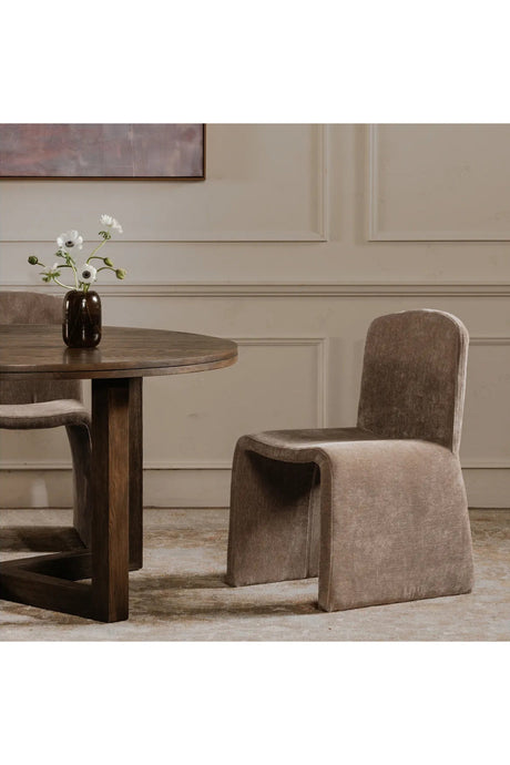 Modern European furniture - Oak Round Dining Table - www.oroa.com