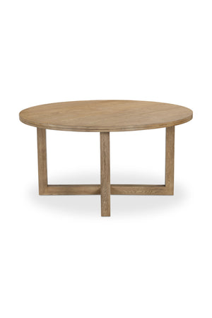 Oak Round Dining Table | Novi Living Joel