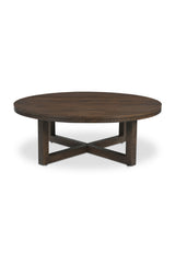 Modern European furniture - Oak Round Coffee Table - www.oroa.com
