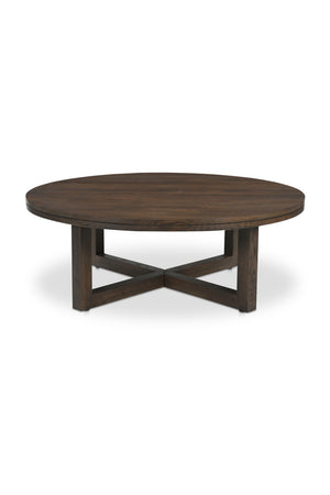 Oak Round Coffee Table | Novi Living Joel