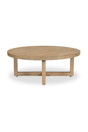 Oak Round Coffee Table | Novi Living Joel