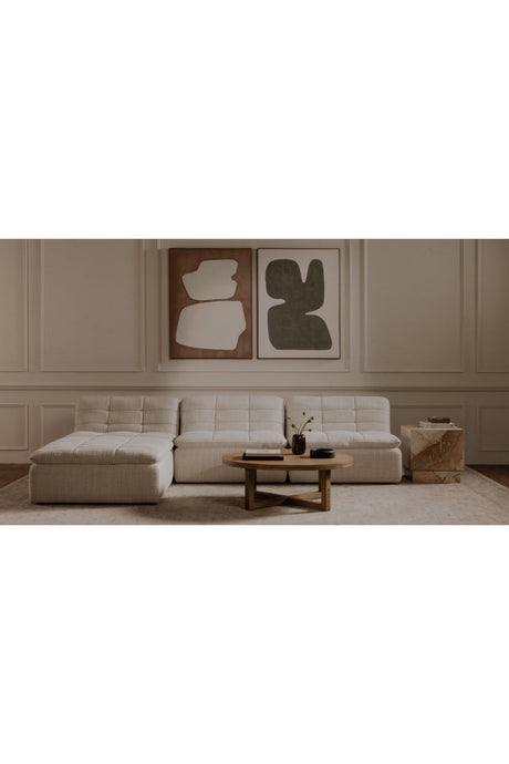 Modern European furniture - Oak Round Coffee Table - www.oroa.com