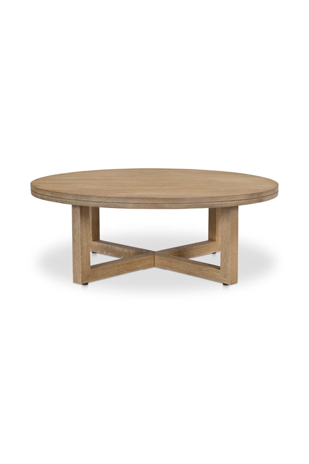Oak Round Coffee Table | Novi Living Joel
