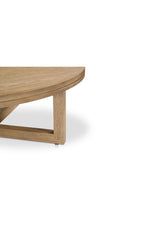 Modern European furniture - Oak Round Coffee Table - www.oroa.com