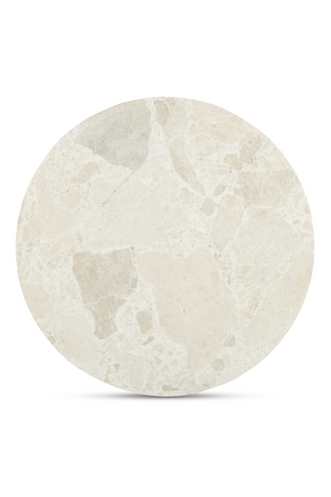 Round Marble Pedestal Coffee Table | Novi Living Sage | Oroa.com