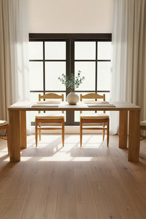 Minimalist Rectangular Dining Table | Novi Living Segment | Oroa.com
