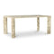 Modern European furniture - Minimalist Rectangular Dining Table - www.oroa.com