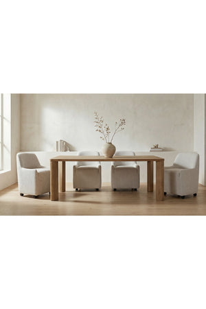 Minimalist Rectangular Dining Table | Novi Living Segment | Oroa.com