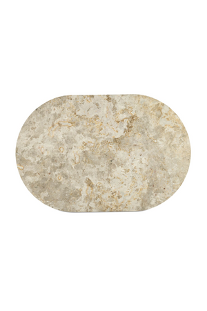 Wood Base Marble Coffee Table | Novi Living Carly | Oroa.com