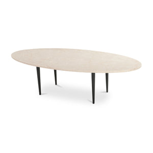 Modern European furniture - Beige Marble Coffee Table - www.oroa.com