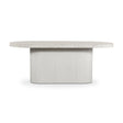 Modern European furniture - White Terrazzo Outdoor Dining Table - www.oroa.com