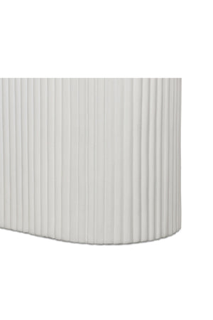 Modern European furniture - White Terrazzo Outdoor Dining Table - www.oroa.com