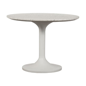 Modern European furniture - White Terrazzo Outdoor Coffee Table - www.oroa.com
