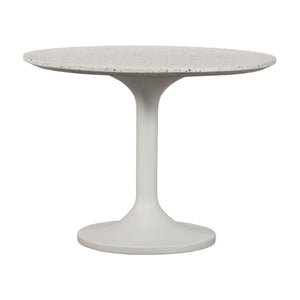   Modern European furniture - White Terrazzo Outdoor Coffee Table - www.oroa.com | Oroa.com