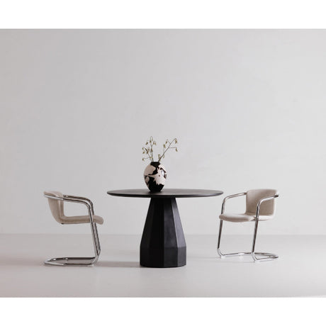 Modern European furniture - Concrete Indoor/Outdoor Dining Table - www.oroa.com