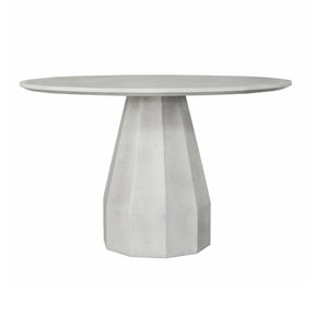 Modern European furniture - Concrete Indoor/Outdoor Dining Table - www.oroa.com