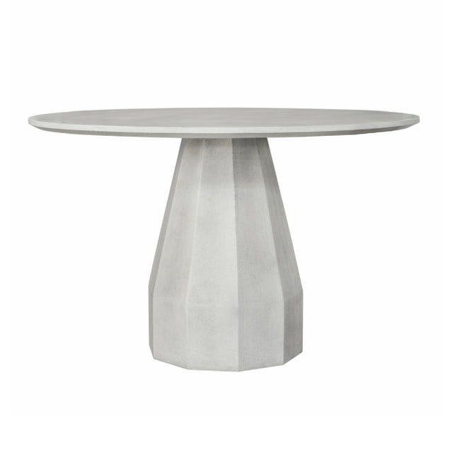 Modern European furniture - Concrete Indoor/Outdoor Dining Table - www.oroa.com