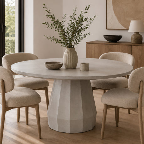   Modern European furniture - Concrete Indoor/Outdoor Dining Table - www.oroa.com | Oroa.com