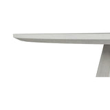 Modern European furniture - Concrete Indoor/Outdoor Dining Table - www.oroa.com
