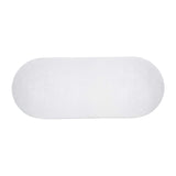Modern European furniture - White Oval Outdoor Dining Table - www.oroa.com