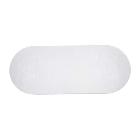 Modern European furniture - White Oval Outdoor Dining Table - www.oroa.com