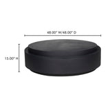 Modern European furniture - Concrete Mix Indoor/Outdoor Coffee Table - www.oroa.com