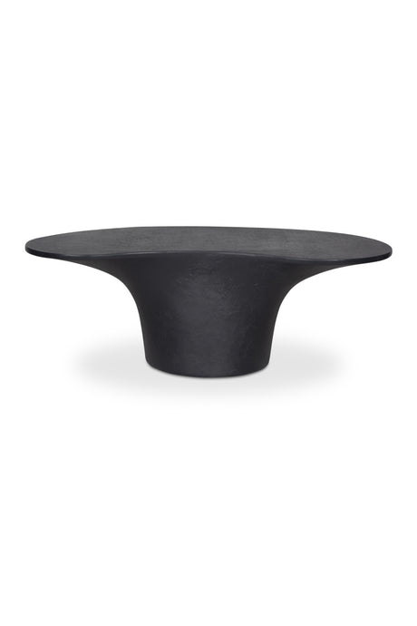 Black Concrete Outdoor Coffee Table | Novi Living Yumi | Oroa.com