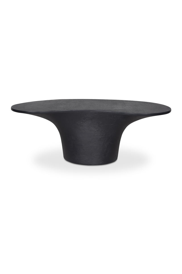 Black Concrete Outdoor Coffee Table | Novi Living Yumi | Oroa.com