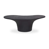 Modern European furniture - Black Concrete Outdoor Coffee Table - www.oroa.com