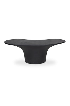 Black Concrete Outdoor Coffee Table | Novi Living Yumi | Oroa.com