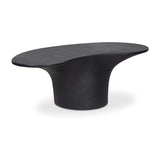 Modern European furniture - Black Concrete Outdoor Coffee Table - www.oroa.com