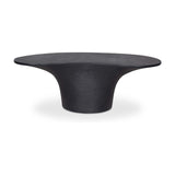Modern European furniture - Black Concrete Outdoor Coffee Table - www.oroa.com